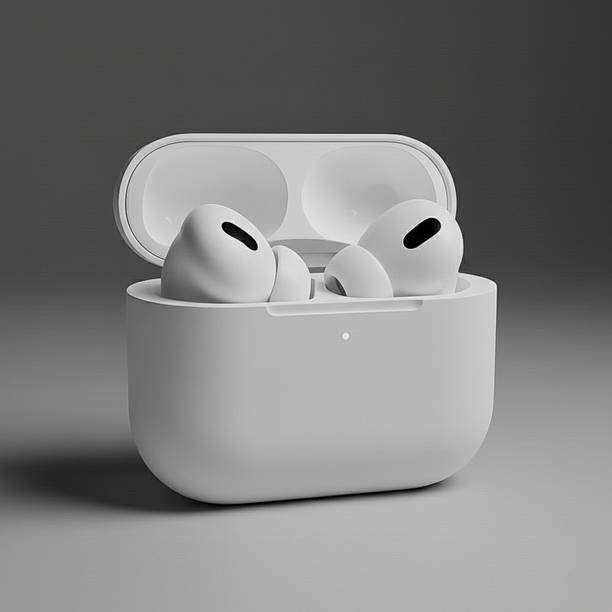 abhi TRUE WIRLESS BLUETOOTH AIR_PODS WITH GOOD SOUND QUALITY BASS+10 H Playtime Bluetooth