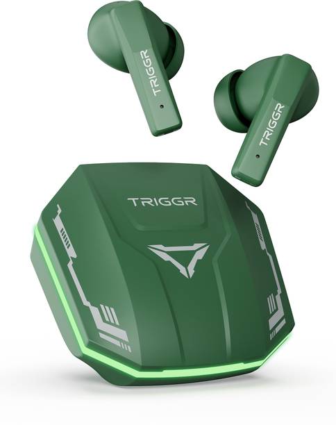 TRIGGR Raze 2 with Latest BT v6.0, Battle-LED, 40H Battery, 40ms Latency, Rubber Finish Bluetooth
