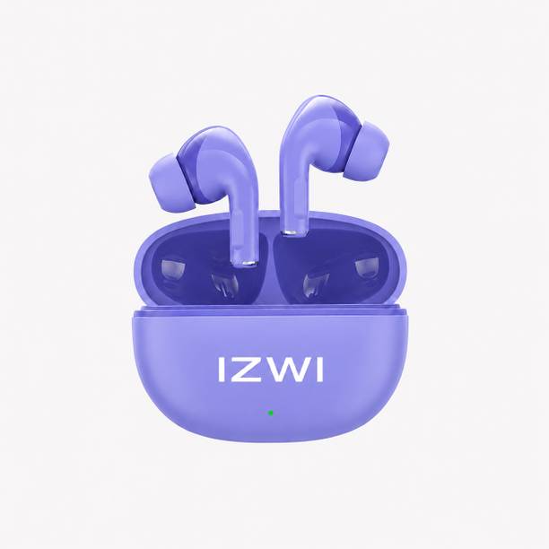IZWI Lucky Pods with 48 Hrs Playtime, Fast Charging with Deep Bass & ENC-1 Bluetooth Gaming