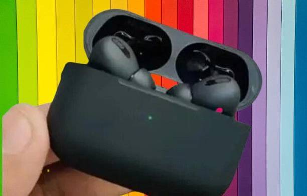 TECHIO TWS Pro True Wireless Earbuds with Fast Charging – Onyx Black Bluetooth