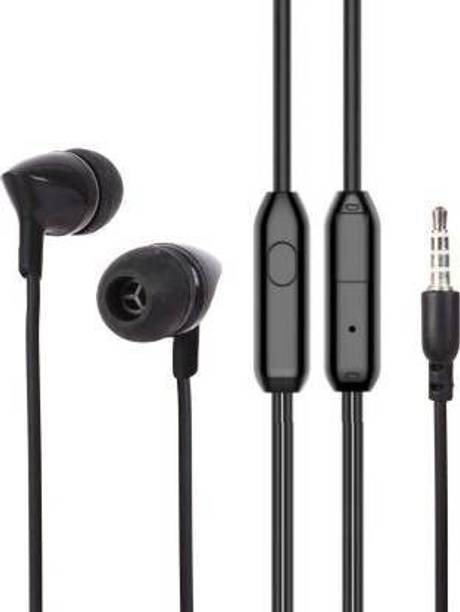 Jhs Metal Ergonomic Design earphone with High Bass Wired