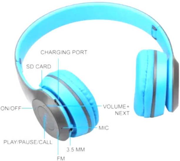 FRONY CK-1087 P47 Headset Super Extra Bass Bluetooth Headset (Furious On the Ear) Bluetooth