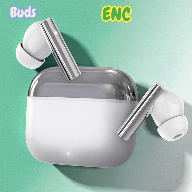 3BAAN X19 TWS Bluetooth Earbuds with ENC | Portable Earbuds with Charging Case Bluetooth