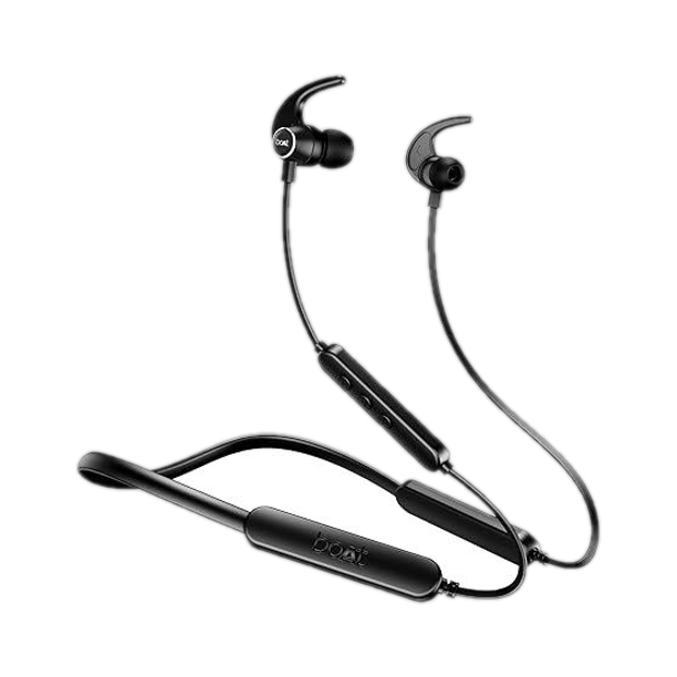 boAt Rockerz 255 Pro+, 60H Battery, ASAP Charge, Stream Ad Free Music via App Support Bluetooth