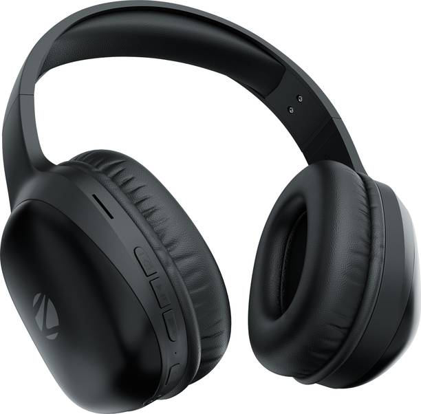 ZEBRONICS Zeb-Thunder Pro, True 60H Backup, BT v6.0, Gaming Mode, ENC,AUX,mSD,Dual Pairing Bluetooth