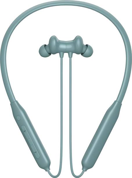 Qexle Real Buds 2 Magnetic On/Off Neckband with ENC Calling, Fast Charging(GR1) Bluetooth Gaming