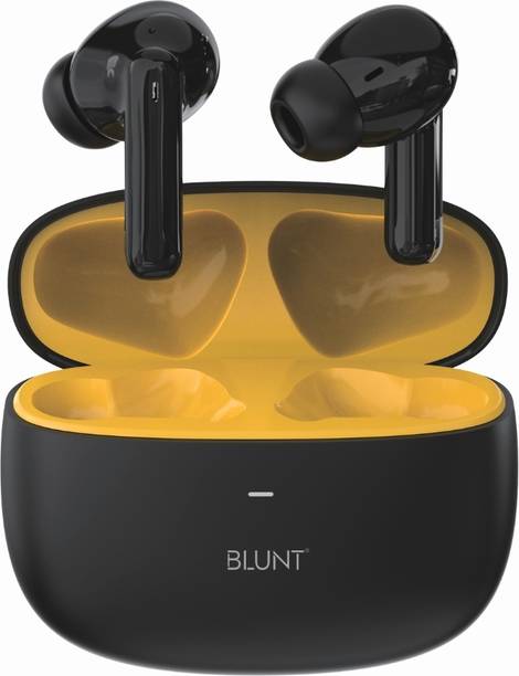 Blunt AirMax True Wireless Earbuds | BT 5.4 HD Mic |30 H Playtime |IPX Waterproof Bluetooth