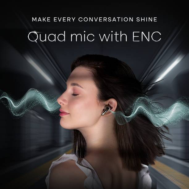 Noise Buds Verve 2 with 50Hr Playtime, ENC, Quad Mic & Ultra low latency Bluetooth  (Forest Green, True Wireless)