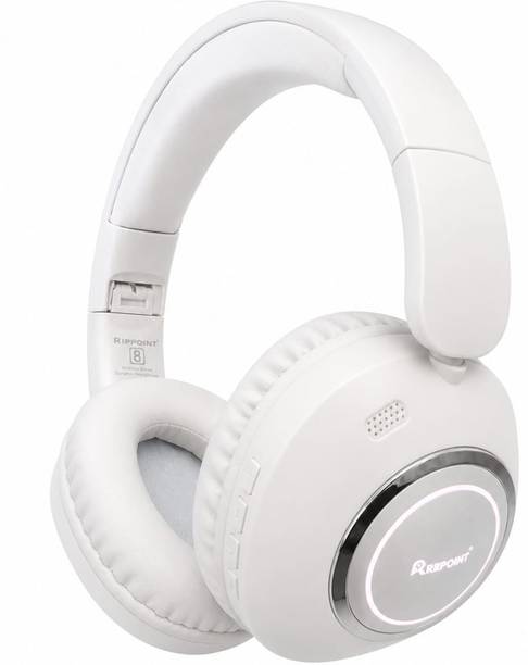 REPOINT Wireless Bluetooth Headphones V6.0 30H Playtime Deep Bass Black Bluetooth