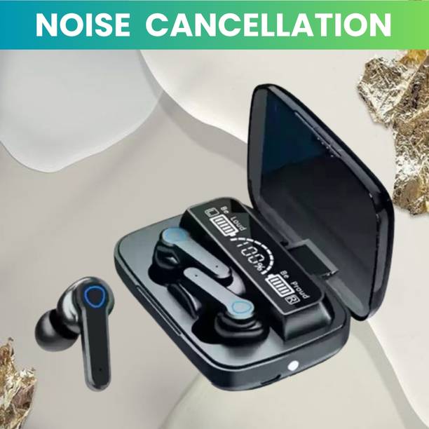 FRONY M19 (Wireless Earbuds)TWS 5.1 Large LED Display & Touch Bluetooth HeadphonesX500 Bluetooth