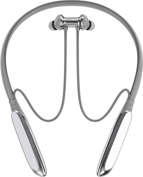OTAGO 48hr Playtime Bluetooth Headphone Wireless Neckband & Balanced Armature Driver Bluetooth Headset Grey, Green, In the Ear