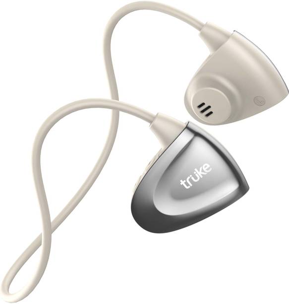 truke Yoga Beat Open-Ear Headset with 30H Playtime, Dual Pairing, 14.2mm Drivers, 5.4v Bluetooth
