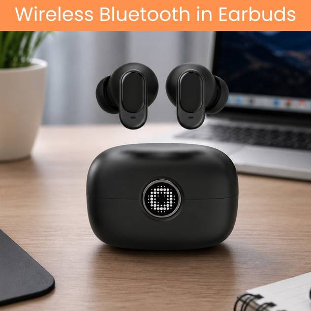 SYARA Bluetooth Wireless TWS Earbuds With ENC Noise Reduction, HD Sound QualityKO397 Bluetooth