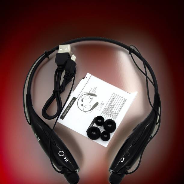 YAROH A41_HBS 730 Wireless Sport Neckband Bluetooth Headphones with Mic Bluetooth Headset