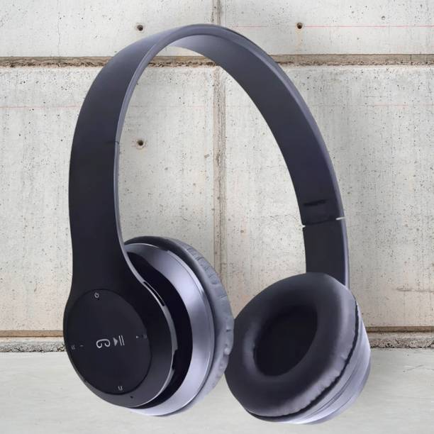 GDS Over-Ear Wireless Headset with Thumping Dynamic Bass for Gaming_ZE Bluetooth & Wired