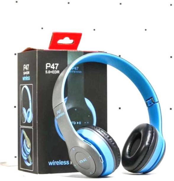 GUGGU KP-1008 P47 Headset Super Extra Bass Bluetooth Headset (Furious On the Ear) Bluetooth