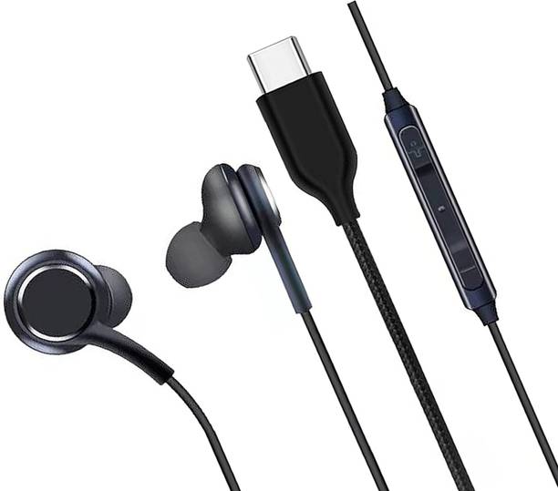 snowbudy HiFi Stereo Digital with Mic Wired Headphone for Android Smartphone Galaxy S20 Wired