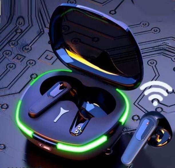 BRSS Premium Pro 60 Gaming Dual Pairing Earbuds with 6-Mic Advanced ENC, 80H Playtime Bluetooth Gaming