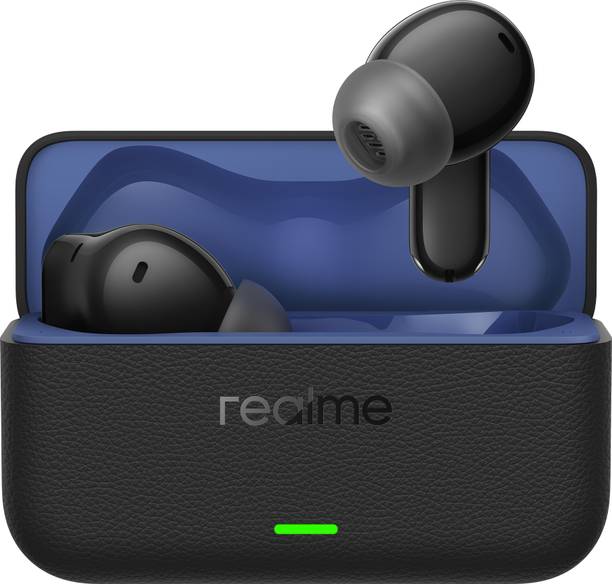 realme Buds T500 Pro with 50dB ANC|12.4mm Hi-res Drivers|Spatial Audio|56 Hrs battery Bluetooth