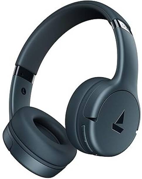 boAt Rockerz 411,40H Battery, 40ms Latency, Stream Ad Free Music via App, BT v5.4 Bluetooth