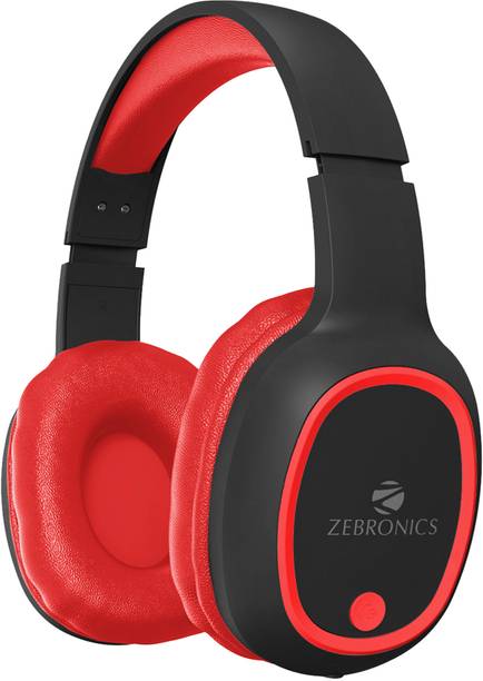 ZEBRONICS Zeb- Thunder, With 60H Backup, BT v5.3, Gaming Mode, ENC, AUX, mSD, Dual Pairing Bluetooth