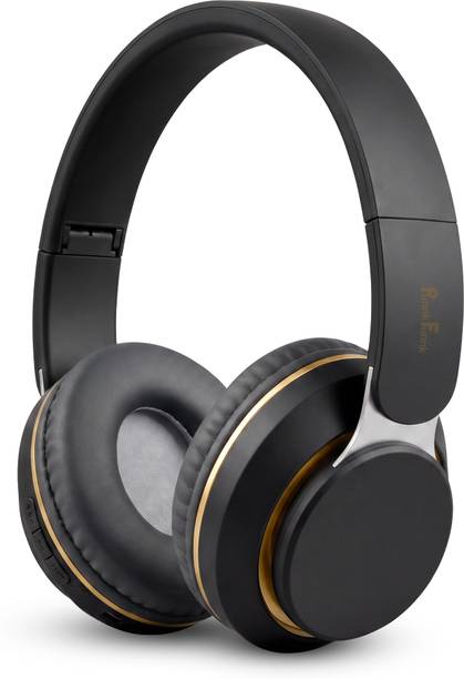 PunnkFunnk Fusion Beat Wireless Bluetooth Headphones, 40H Playtime, Deep Bass & Mic Bluetooth