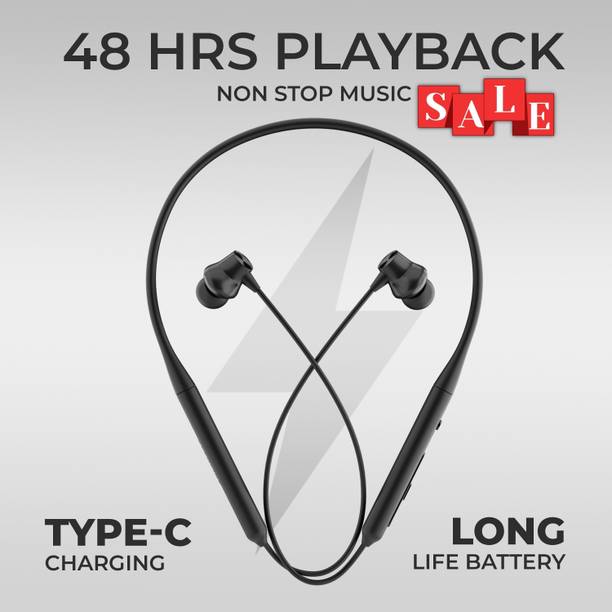 DAYNEO T60 PRO Bk Ap BT Bullets z2 bass sound Bluetooth foldable neckband Bluetooth