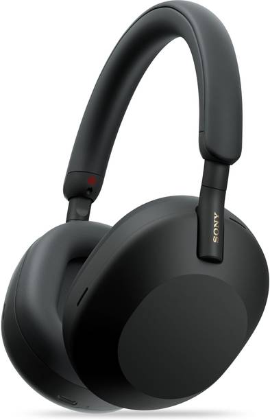 SONY WH-1000XM5 Wireless Industry Leading Active Noise Cancelling Headphones with Mic Bluetooth & Wired