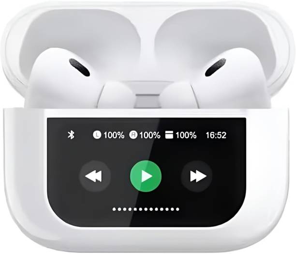 Mi Dual AirPod Pro (2nd generation) with MagSafe Case Touch Dispaly with ANC Working Bluetooth Gaming