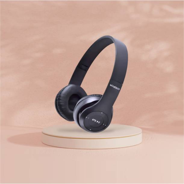 house of common Surround Sound Bluetooth Gaming Headphones with Foldable Design_1E Bluetooth & Wired