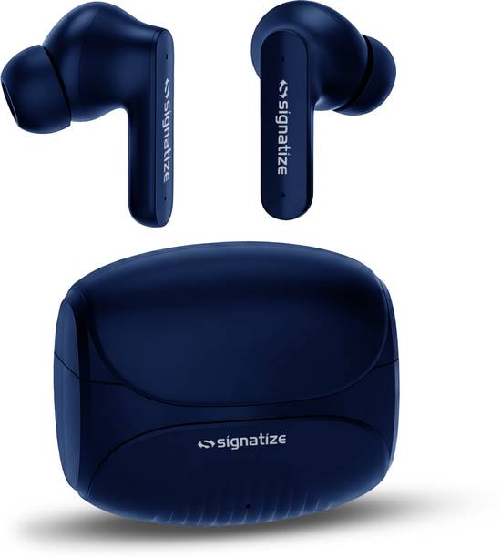 SIGNATIZE TWS Earbuds with 45H Playback, Bluetooth 5.4 and Type-C Charging Bluetooth