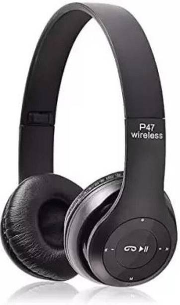 KiyariYa P47 Wireless Portable Gaming Headphone Microphone Stereo Card Support Bluetooth