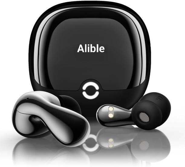 Alible X Prime Dual Pairing, 4 Mic ENC, 5.4v Bluetooth Gaming Headset Black, True Wireless