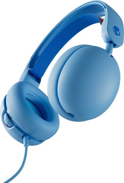 Skullcandy Grom Wired for Kids,Volume-Limiting, Share Audio Port,Safety and durability Wired
