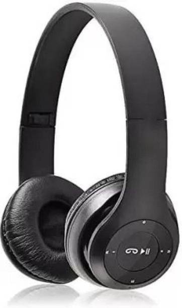 KiyariYa Best Price Wireless Portable Sports Headphones Stereo, Memory Card Bluetooth