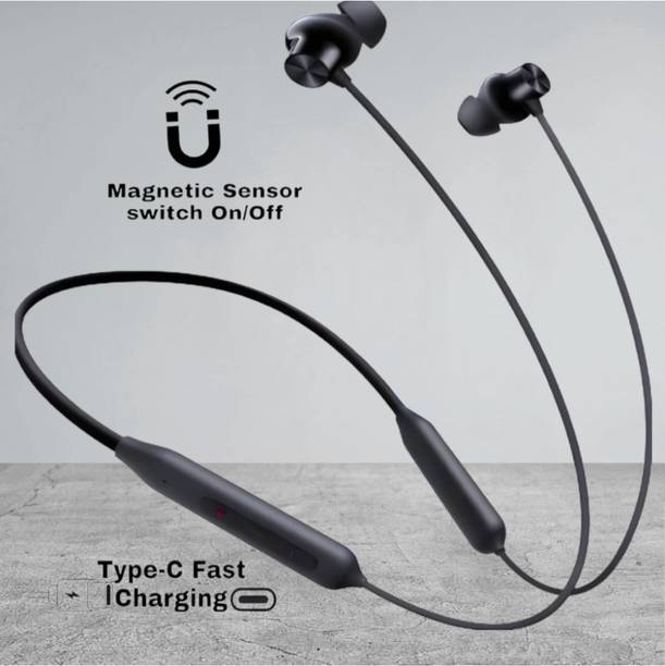 URBANHUDA Bullets Upto 40 Hrs* Playtime, Dual Pairing, Fast Charing Gaming Neckband_3N Bluetooth & Wired