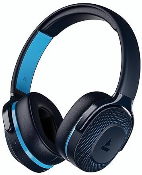 boAt Rockerz 413,60H Battery,ENx, BEAST Mode, Dual Pair, Stream Ad Free Music via App Bluetooth