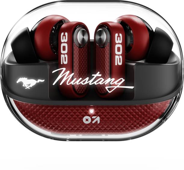 GOBOULT Mustang Sprint, App Support, Dual Pairing, 60Hrs, 32dB ANC & Quad Mic ENC, 6.0v Bluetooth