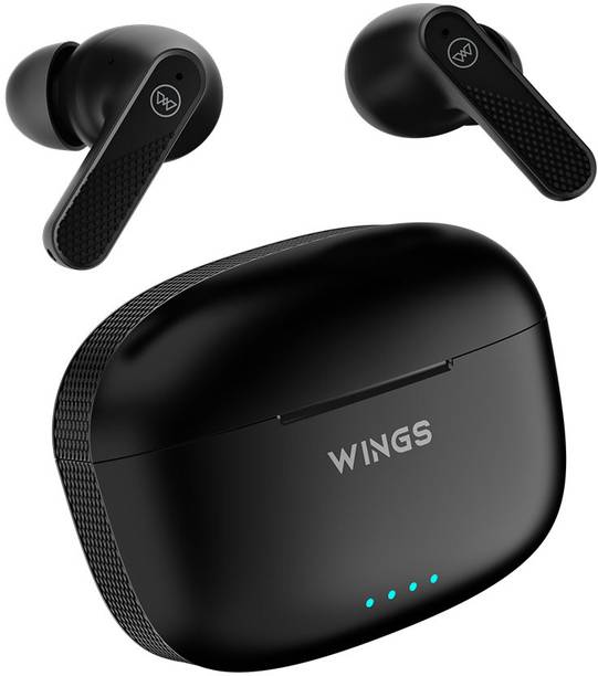 Wings Flobuds 400 Made In India High Fidelity Smart ENC Earbuds Touch Control Bluetooth Headset