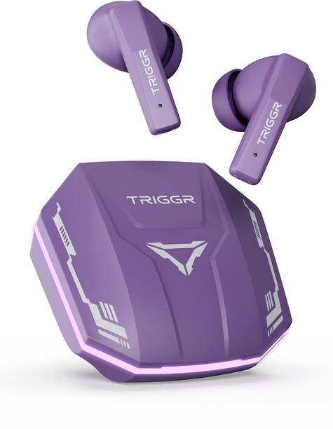 TRIGGR Raze 2 with Latest BT v6.0, Battle-LED, 40H Battery, 40ms Latency, Rubber Finish Bluetooth