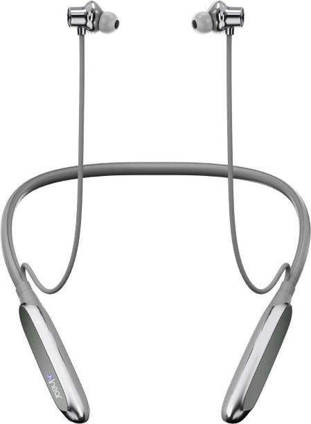inear DJ-M9 Wireless Neckband Bluetooth Earphones with ENC Mic, 50H Playtime,Magnetic Bluetooth