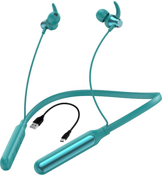 ROKAVO Neckband Upto 30 Hours Battery Bluetooth Headset Headphone Earbuds Bluetooth