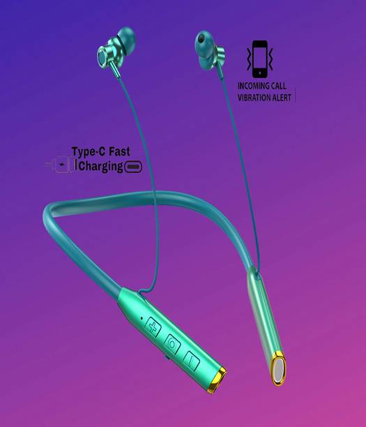 GREE MATT N80 Vibration Alert 48 Hours Playtime Cancellation Waterproof Neckband Q34 Bluetooth