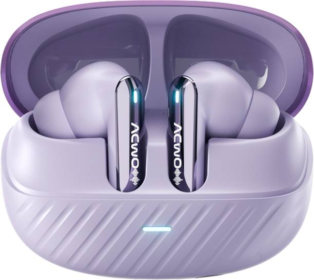 ACwO DwOTS 333 Hybrid ANC 48dB, 120H Playtime, Dual Pairing, 10mm Drivers Bluetooth