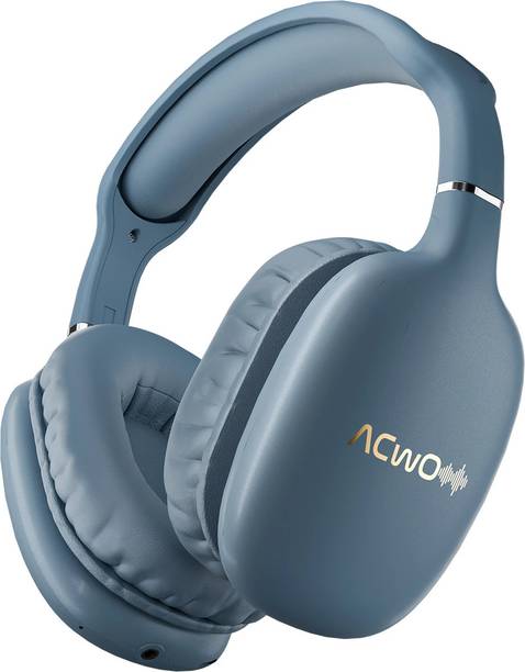 ACwO TwISTER 515 with up to 25 dB ANC, 40mm Drivers, AI-ENC, Dual Pairing Bluetooth & Wired