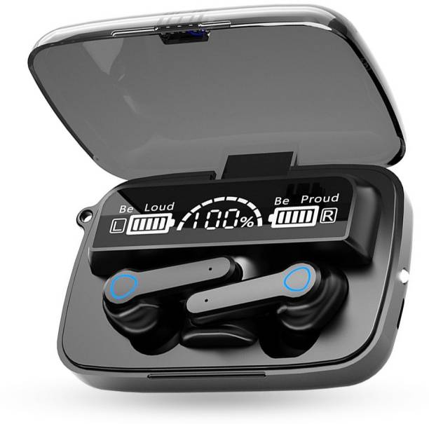 GLARIXA M19 TWS Wireless Headphones, M19 TWS True Wireless Headphones With Led Screen Bluetooth Headset