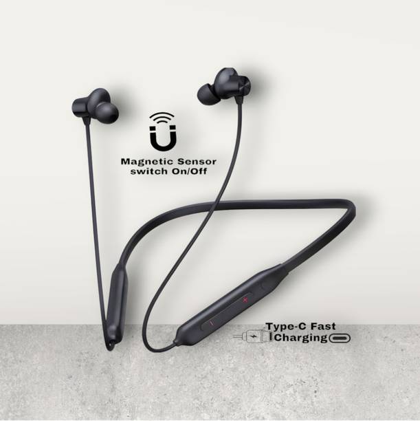 house of common Endurance Pro Neckband - Long-Lasting, Enhanced Bass, Comfort Fit_HA Bluetooth & Wired