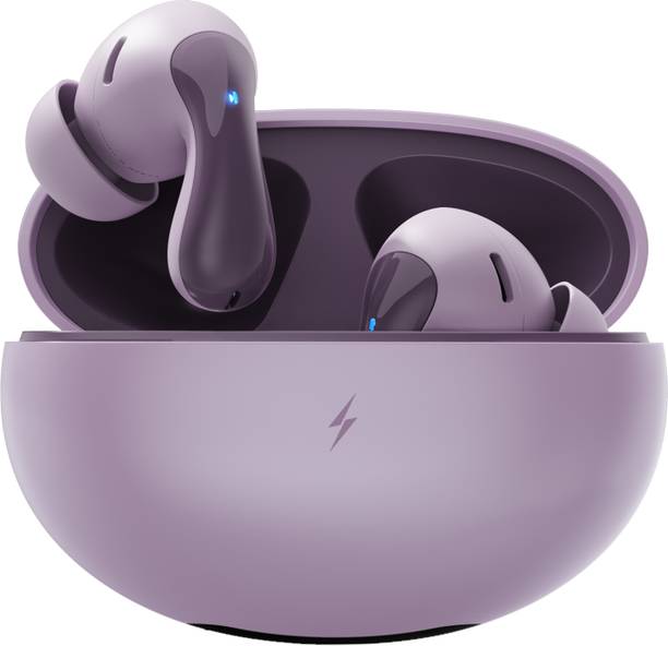 Fire-Boltt Aero Drift TWS Earbuds, Custom EQ Profiles 50H Battery Display Case Quad Mic ENC Bluetooth