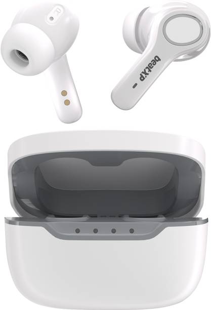 beatXP Pulse XPods with 40H Playtime, Dual Mic AI ENC, Gaming Earbuds Bluetooth