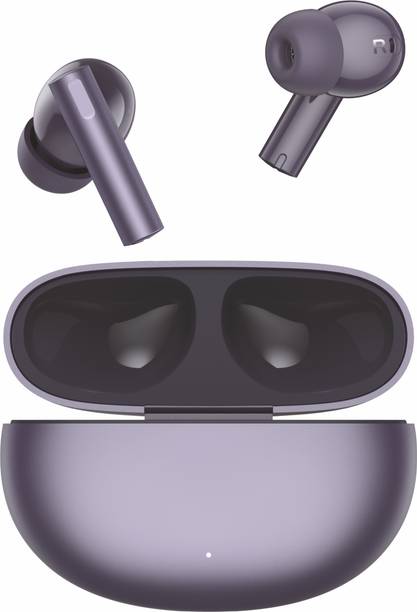 wipix Buds Air 6 with 50dB ANC, 12.4mm Bass Driver, Hi-Res LHDC and 40 hrs Playtime Bluetooth